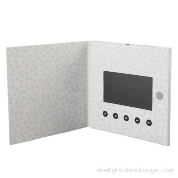 5 Inch Video Greeting Card for Digital Display